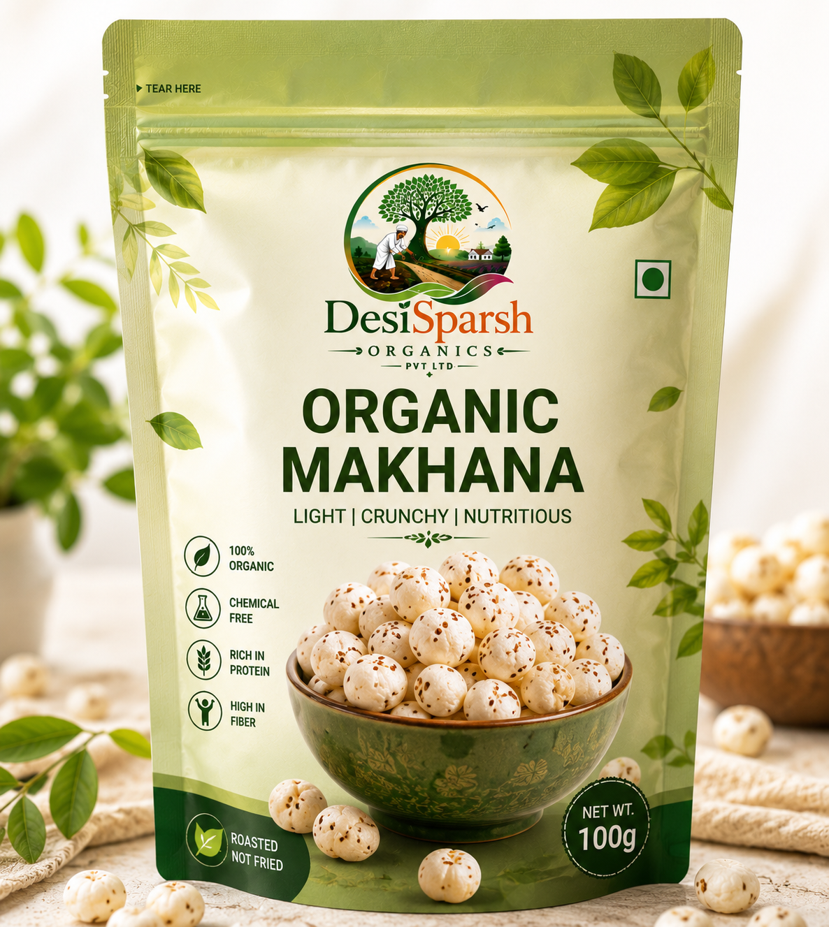 Salt & Pepper Makhana (50GM)